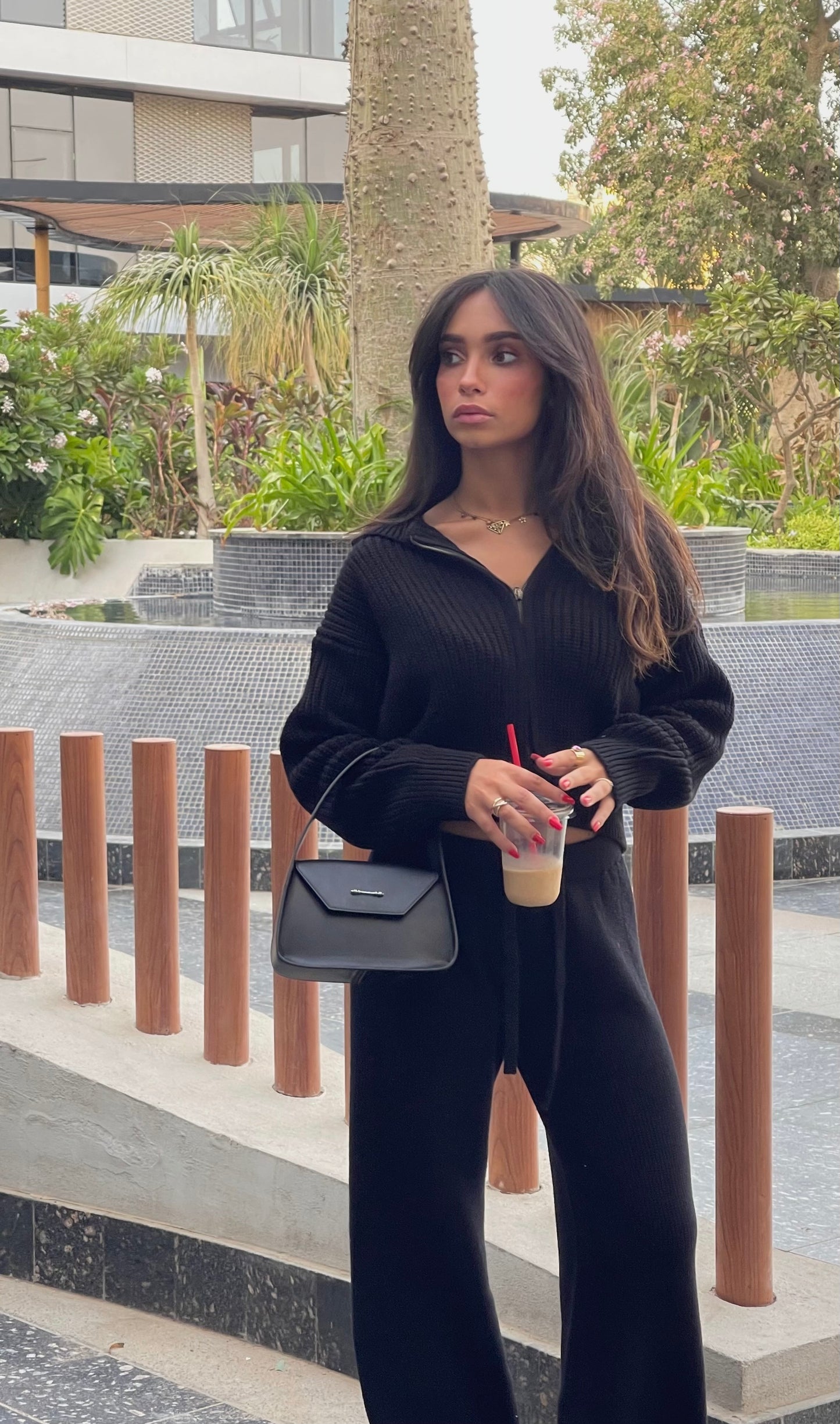 Knitted Jacket Set