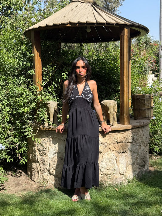 Long Flare Dress