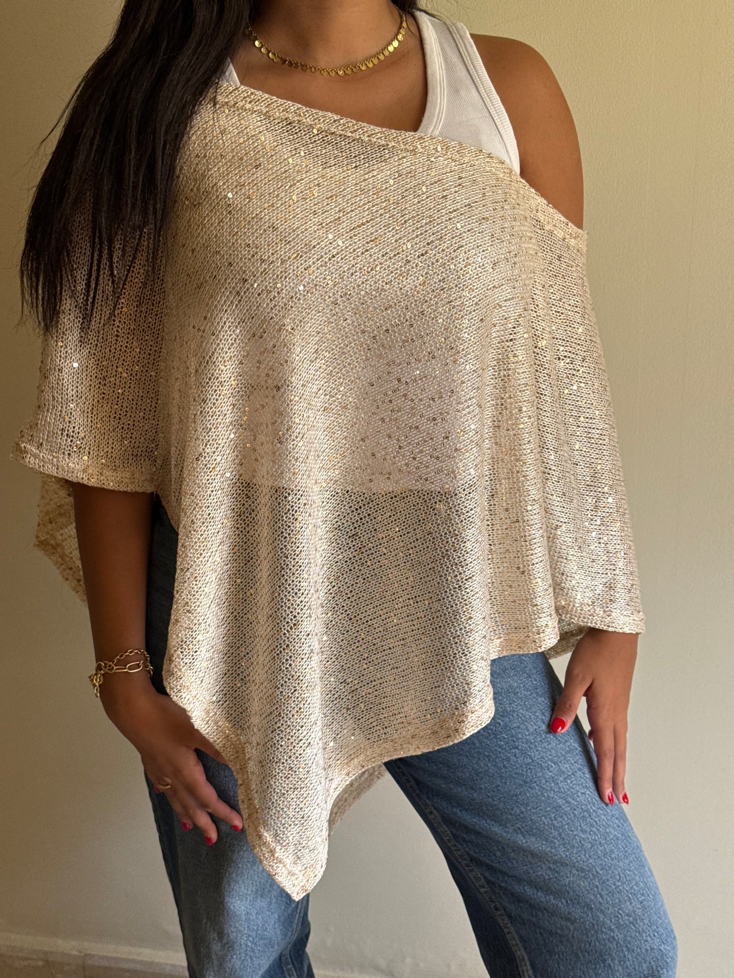The Shimmery Nala Top