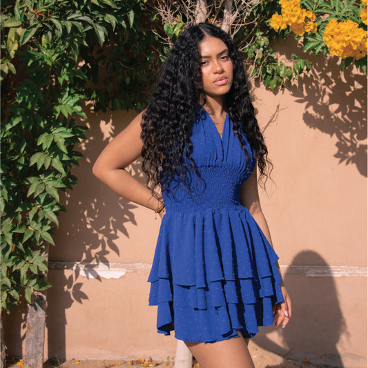 Lilly Dress in Blue