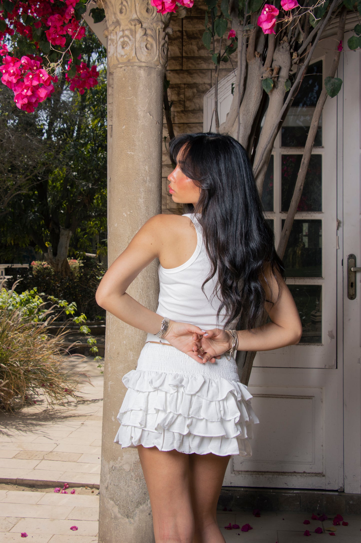 Mini Ruffle Skirt