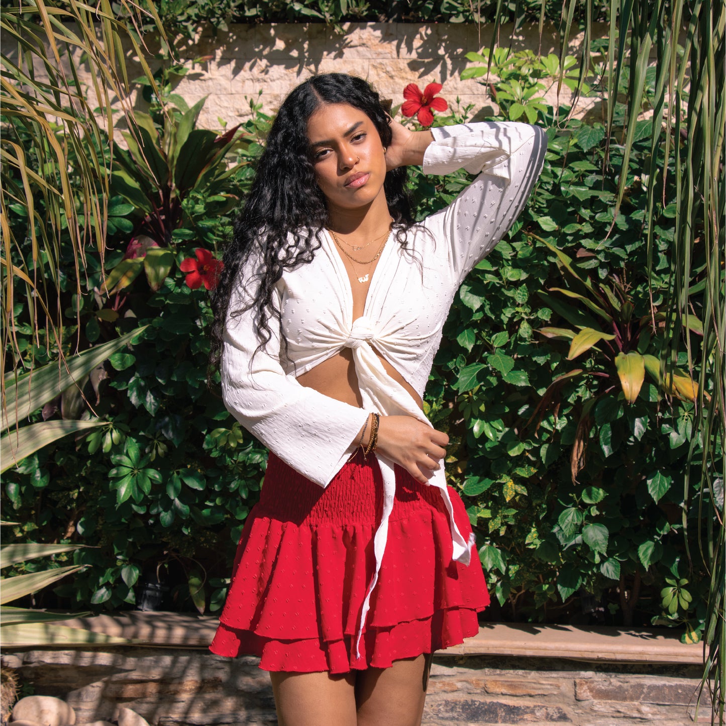 Skirt in Red